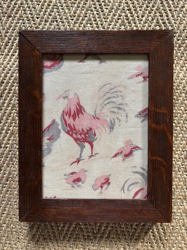 Gorgeous framed vintage french - framed,