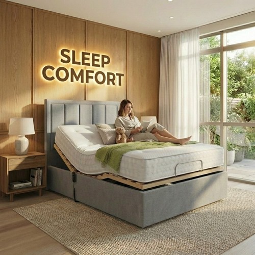 Deluxe electric adjustable bed - deluxe,