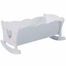 18 Inch Dolls Bed Wooden Doll