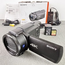 Sony Handycam FDR-AX53 Camcorder - UHD 4K - Nightvision - Handycam Boxed Set