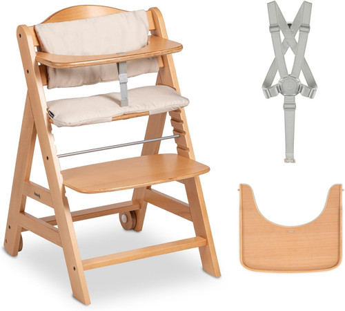 Beta natural wooden high - natural,