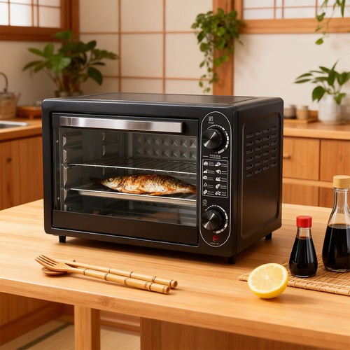 Electric mini oven with grill - mini,