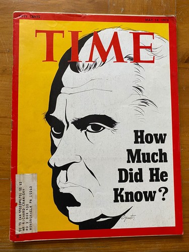 Time magazine 1973 - 1973, president