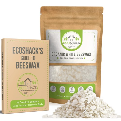 Ecoshack organic white beeswax - ecoshack,