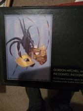 Wentworth complete wooden jigsaw 250 pieces Incognito, Incognita by G Mitchell