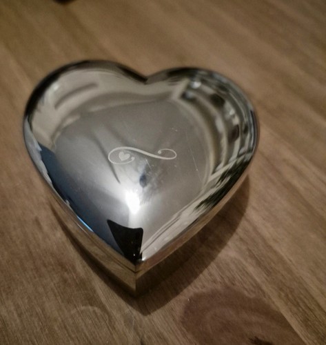 Heart shaped silver plated - heart-shaped,