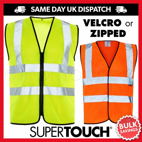 Vis vest yellow orange high - hi,