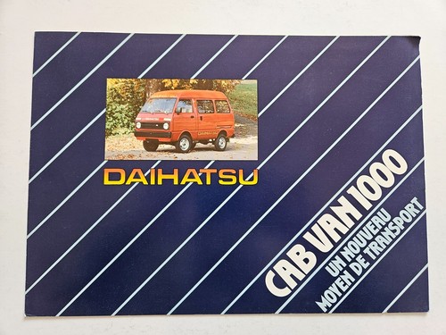 Daihatsu cab van - van, sales
