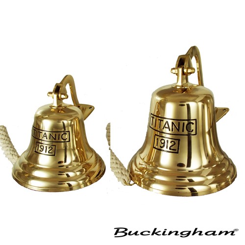 Solid brass titanic - titanic, bell