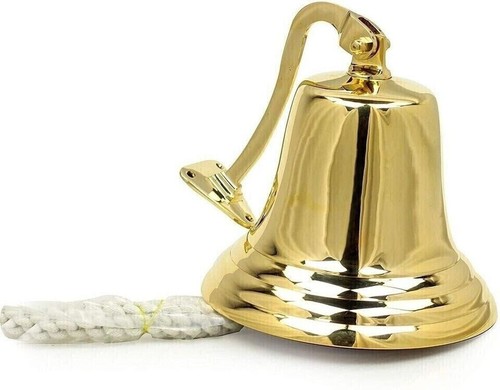 Brass ship bell wall - 7",