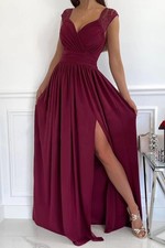 Formal Long Evening Dresses Ball Gown Party Prom Bridesmaid Wedding Dresses New