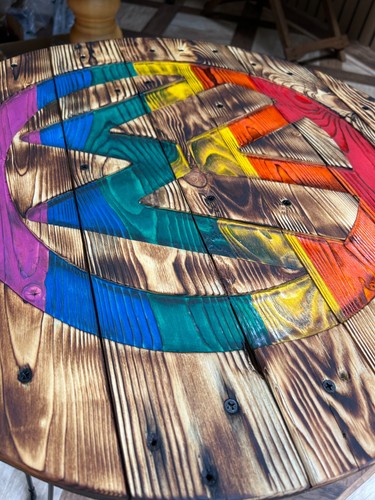 Campervan coffee table - campervan,