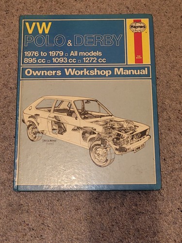 Haynes manual for polo and - manual, vw