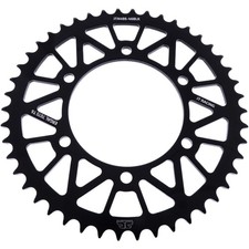 JT Sprockets Aluminum Sprocket 46Z 520 Black for: Kawasaki Yamaha Suzuki ER S1 FZ6