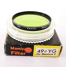 Mamiya 49mm YG yellow Green