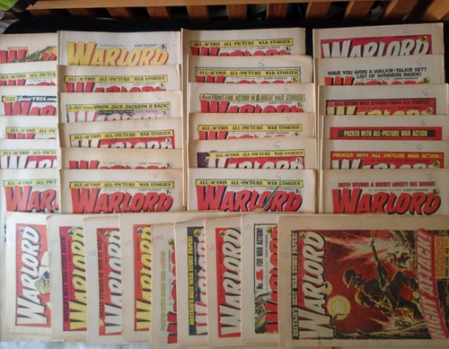 Vintage warlord comic bundle - warlord,