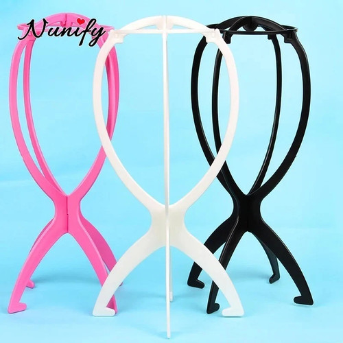 Portable collapsible wig stand - portable,