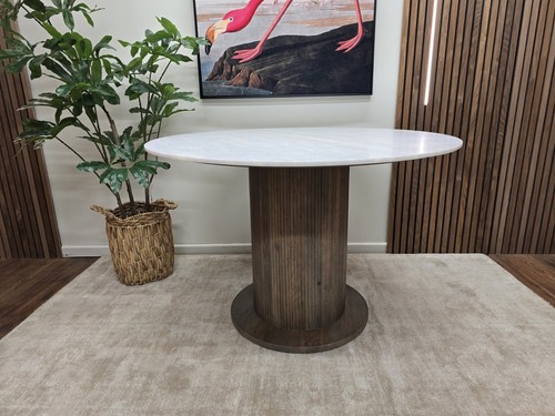 Aimar round marble dining - aimar,