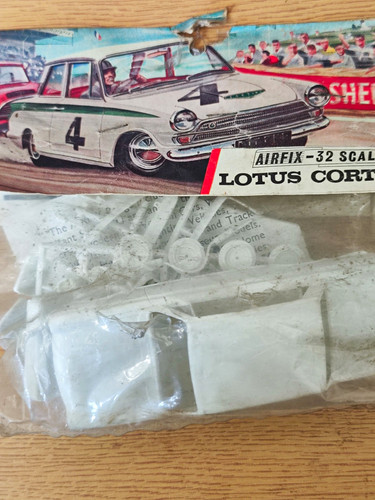 Vintage airfix lotus cortina - vintage,