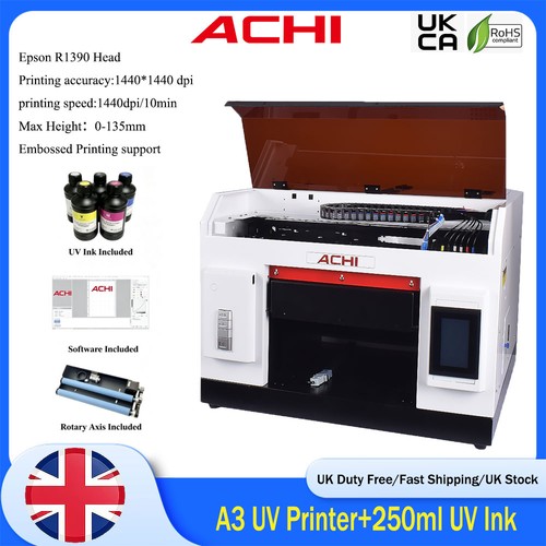 Achi uv printer - a3,