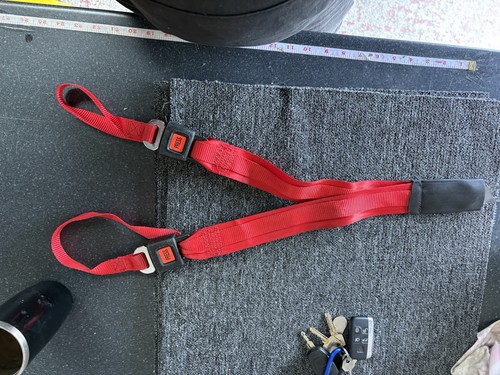 Automotive winch strap belt - winch,