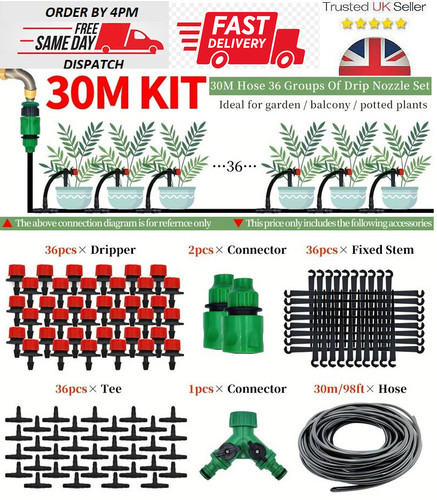 30m automatic drip irrigation - 30m,