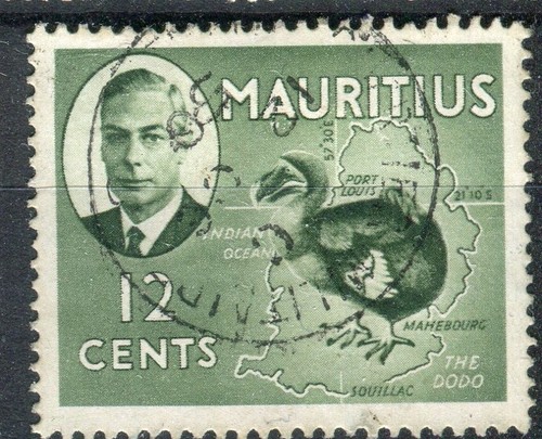 Mauritius sg282 1950 kgvi 12c - mauritius,