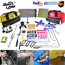 110x Car Paintless Dent Puller Lifter Glue Gun Tool Kit Repair Removal Hail Tabs