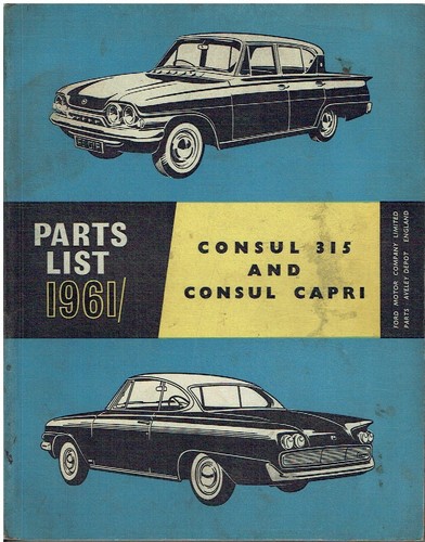 Ford consul classic 315 - ford, &