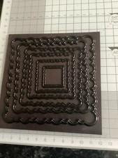 XCUT SCALLOPED SQUARE DIE SET