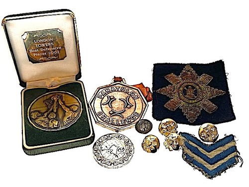 Vintage sports medals - sports,