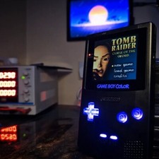 Nintendo Gameboy Color - IPS Modded, Custom buttons with backlight