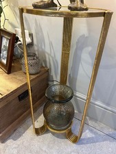 Elegant Gold Metal Accent Side