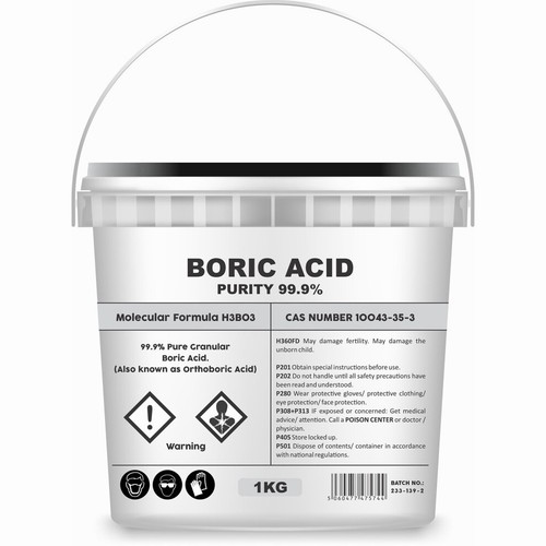 1kg boric acid powder - acid, 99.9%