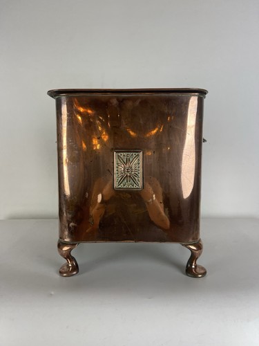 Antique decorative copper coal - antique,