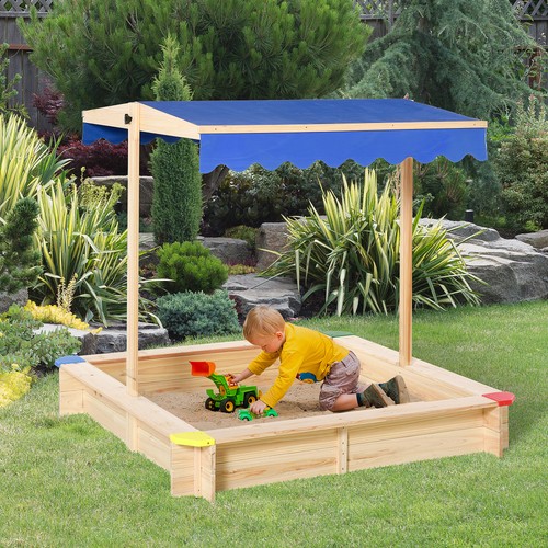 Sandpit kids wooden sandbox - sandpit,,