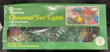 Vintage 1970’s 40 Winfield Christmas Lights - original box - like Pifco 