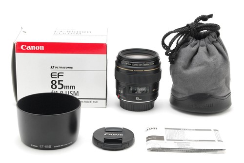 Unused box canon ef 85mm - [unused,
