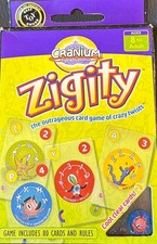 Cranium Zigity Card Game Cards