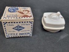 Vintage Britmac Recessed Cream Ceramic Toggle Light Switch 1 Way New Old Stock