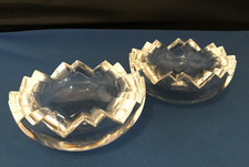 Pair of Rosenthal Crystal