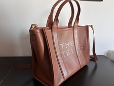 Marc Jacobs The Medium Tote Bag Leather - Argan Oil
