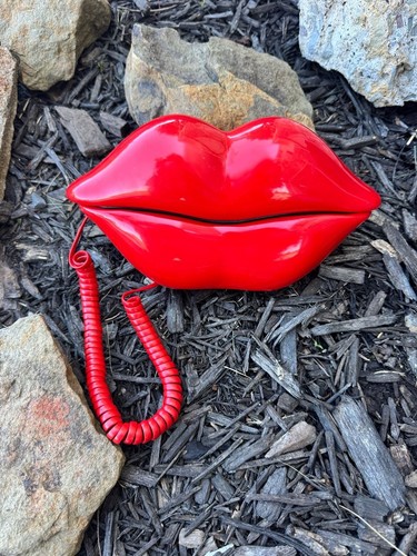 Vintage red lips - vintage, novelty