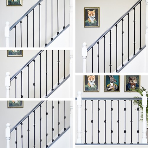 Enfield black steel stair - enfield,