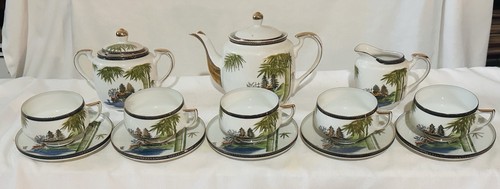 Hayasi fine china tea set - fine,