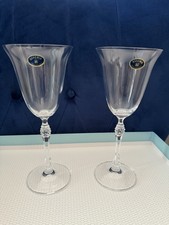 Set Of Two Bohemia Crystal