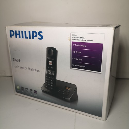 Phillips d605 cordless - phillips,