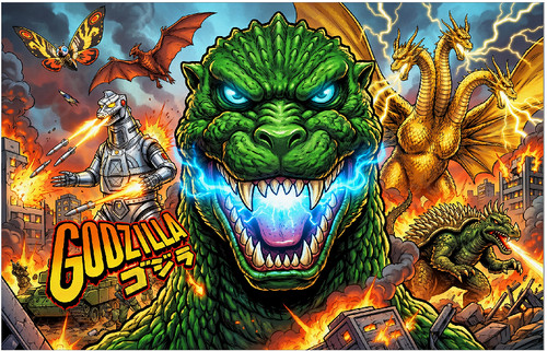 Stern godzilla pinball - stern,