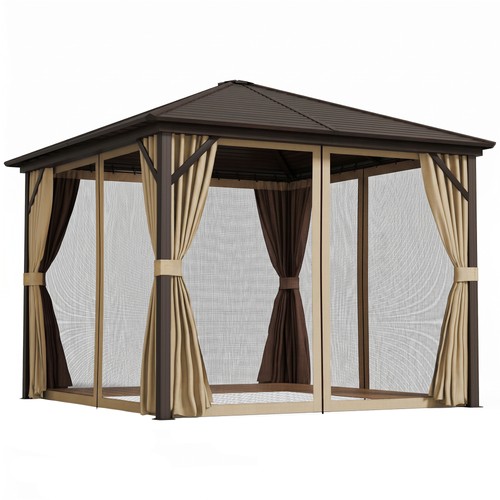 Outsunny 3x3 hardtop gazebo - 3x3(m),