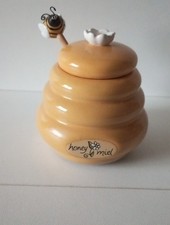 Beehive HONEY MIEL Jar Pot